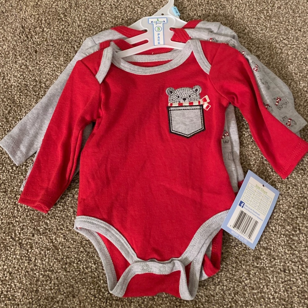 Three Piece Set Onesies